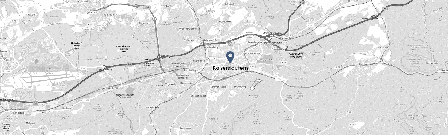 Route zum Architekturbüro Kaiserslautern planen